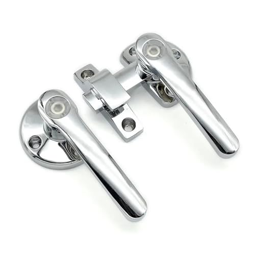 XK313-2 Japan Takigen FA1624 Schiebetür-Doppelseitendreh-Fenstergriffriegel, 1 Stück(Left zinc alloy) von QEJBQKWU