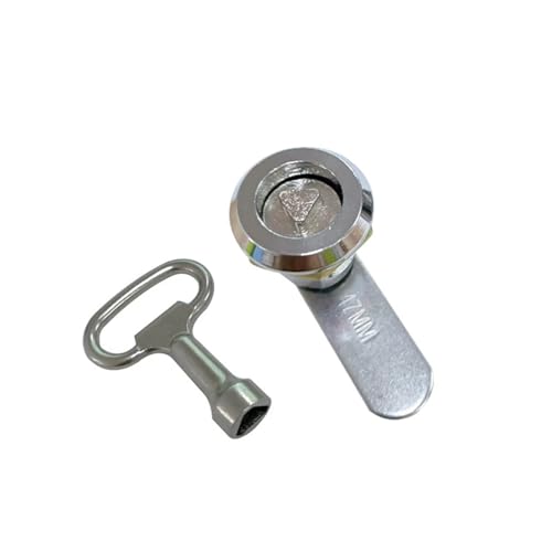 Zinklegierung Dreieckschloss Aktenschrank Möbel Schubladenschlösser 1St(20mm-a set-Zinc) von QEJBQKWU