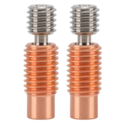 Düse Throat Wärmebruchröhrchen V6 3D -Druckerzubehör zum reibungslosen Drucken von QERLONG