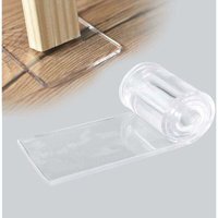 1 Stück transparente Klebefüße, PU-Anti-Rutsch-Pad, doppelseitig, selbstklebend, für Tisch, Stuhl, Sofa, Möbelbeinschutz (70 × 500 × 5 mm) von QERSTA