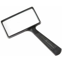 10-fache tragbare Lupe, rechteckige Lupe, kratzfeste Glaslinse für ältere Menschen, Lesen, Hobby, Reparatur, Beobachtung 10-fache tragbare Lupe, rechteckige Lupe, kratzfeste Glaslinse für ältere Menschen, Lesen, Hobby, Reparatur, Beobachtung von QERSTA