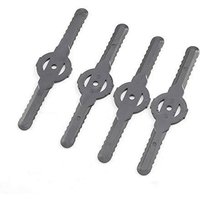 20 Rasenmäherklingen aus Kunststoff - Messer für Akku-Rasenmäher (Gartengerät) von QERSTA