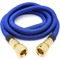 Einziehbarer Gartenwasserschlauch – Metallbeschläge – 2,5 m von QERSTA