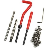 Gewindereparatursatz M6 X 1,0 - 25-teilig, passend für beschädigte 6 mm Gewinde von QERSTA