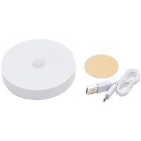 LED-Nachtlicht mit Bewegungssensor, wiederaufladbar über USB – Schrank, heißes Geschenk, Körperinduktion von QERSTA