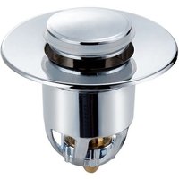 Qersta - Edelstahl Push Drain Filter Universal Waschbecken Badezimmer Badewanne Stopper Neu von QERSTA