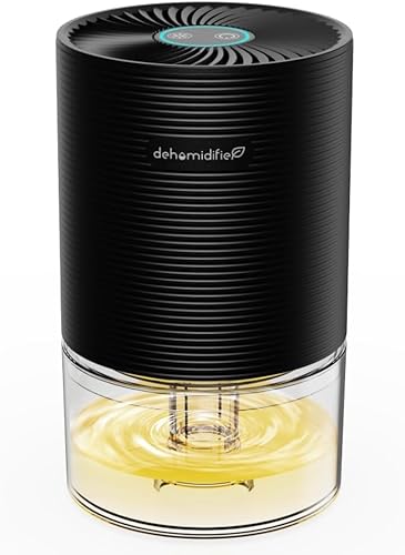 QEXREED Luftentfeuchter Tragbar 750ml Automatische Abschaltung von QEXREED