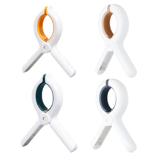 Große Handtuch Klammern 4 Stück Winddicht Strandtuch Clips Badetuch Klammern Handtuchklammern für Strandliegen Große Wäscheklammern Klammern für Strandliegen Handtuch Klammern für Badetuch Strandlieg von QFECT