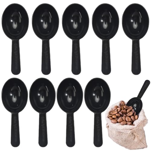 Messlöffel, 10 Stück Dosierlöffel Gramm Löffel Plastik Messlöffel Set 7g Messlöffel Gramm Messlöffelsets Pulver Löffel Protein Löffel Kaffee Dosierlöffel für Backmessen Kochen und Flüssigkeit von QFECT