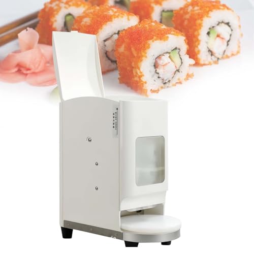 Diy-Onigiri-ReisbäLlchenform – 1.200 StüCk/H, ReisbäLlchen-Set, Automatische Onigiri-Form, Mit 1-Kg-Trichter, Algen-Reiswickelmaschine, Intelligenter Drehteller,Mould-18g von QFGain