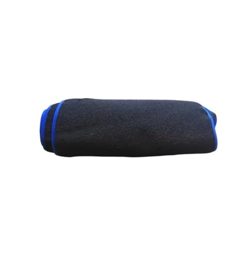 QFJFBGGH Auto-Armaturenbrett-Abdeckung Für Ford Für Explorer 2011-2019 Auto Innere Dashboard Abdeckung Dash Matte Teppich Sonnenschutz Bord DashMat Interior(Blue RHD) von QFJFBGGH