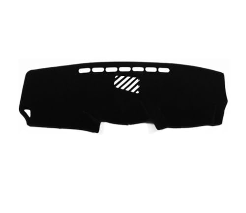 QFJFBGGH Auto-Armaturenbrett-Abdeckung Für Lexus IS250 IS350 is-F IS250C Armaturenbrett-Abdeckungsmatte Pad Sonnenschirm Dash Protect Teppich Anti-UV-Dashmat Interior(Black(Black Edge) RHD) von QFJFBGGH