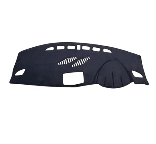QFJFBGGH Auto-Armaturenbrett-Abdeckung Für Q3 8U 2012-2018 Auto Dashboard Matte Dash Mat Dashmat Sonnenschirm Schutz Teppich Interior(Black RHD) von QFJFBGGH