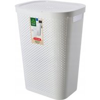 Curver Wäschebox Infinity Recycled, aus Kunststoff, 60L, Weiß Curver Wäschebox Infinity Recycled, aus Kunststoff, 60L, Weiß von QFPLUS