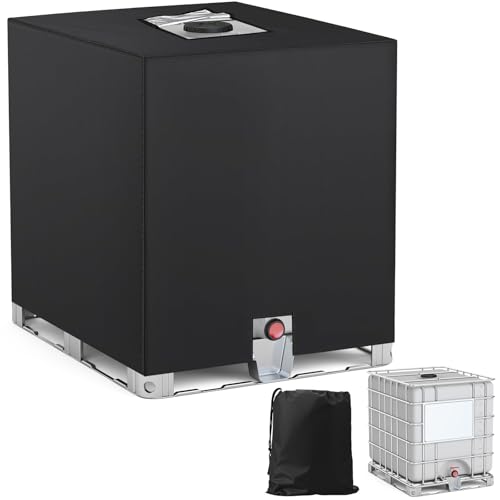 IBC Tank Abdeckung, 420D IBC Container Abdeckung, 1000L IBC Wassertank Abdeckung, Container Cover Anti-UV Schutzhülle, Abdeckung Wassertank mit Aufbewahrungstasche, für 1000L IBC Container IBC Tank Abdeckung, 420D IBC Container Abdeckung, 1000L IBC Wassertank Abdeckung, Container Cover Anti-UV Schutzhülle, Abdeckung Wassertank mit Aufbewahrungstasche, für 1000L IBC Container von QGGTQG