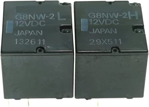 Relais 10PCS G8NW Auto Relais G8NW-2H G8NW-2L 2VDC G8NW-2H-12VDC G8NB-27R 12V G8NW-2L-12VDC DIP10 (Size : G8NW-2L) von QGKLTSNA