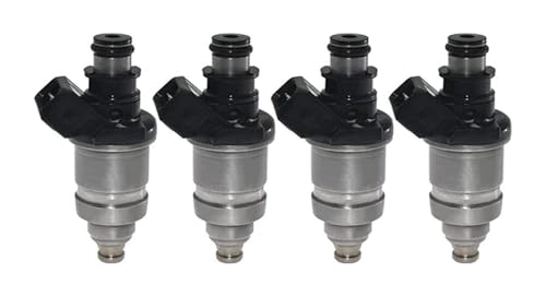 Einspritzventil Injektor Düse Für A&ccord Für CRX Für Civic 1.5L 1.8L-L4 Motorteile 4 STÜCKE 06164-PM8-A00 16450-PD6-003 16450-PD6-661 Kraftstoffinjektor von QGMKMVZZBK