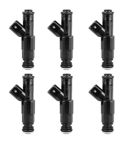 Einspritzventil Injektor Düse Für J&eep Für Cherokee Für Wrangler 4.0L 1999-2004 0280155784 4854181 4667938 Auto Motor Teile 6Pcs 4-Loch Kraftstoff Injektoren von QGMKMVZZBK