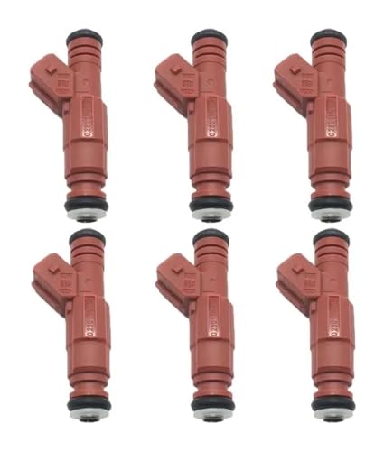 Einspritzventil Injektor Düse Für Kraftstoff Injektor Pumpe Düse Motor Teile 6Pcs Auto Injection Kit Ersatz 0280156013 von QGMKMVZZBK
