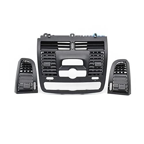 QGQFDEYUNB Autogrillgitter Auto-AC-Entlüftungsgitter-Auslassabdeckung Für Vorne Links Rechts Mitte Zentral, Für Benz Für Vito Für Viano W636 W639 2004-2015(‎High-end Model 3pcs) von QGQFDEYUNB