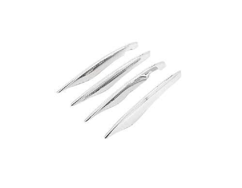 QGQFDEYUNB Autogrillgitter Auto Front Nebel Lampe Streifen Trim Abdeckung Für Benz EINE Klasse W177 V177 A180-A250 2019-2023 Front Stoßstange Grille(‎Bright Silver) von QGQFDEYUNB