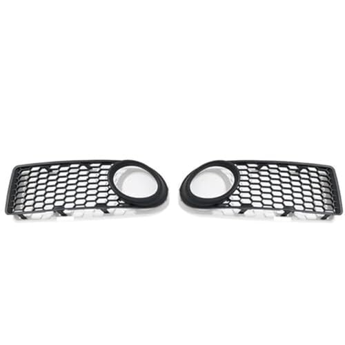 QGQFDEYUNB Autogrillgitter Auto Nebelscheinwerfer Grillabdeckung Für Vw Für Beetle Cabrio 2006-2011 Honeycomb Mesh Frontstoßstange Lampenabdeckung Rahmen 1C0807683C 1C0807684C(‎1 Left and 1 Right) von QGQFDEYUNB