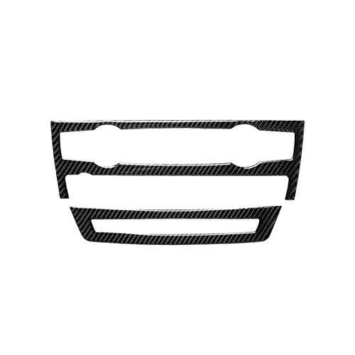 QGQFDEYUNB Autogrillgitter Carbon Fiber Innen Aufkleber Für 5, Für X5 E70, Für X6 E71 Trim Panel Rahmen Abdeckung Zubehör von QGQFDEYUNB