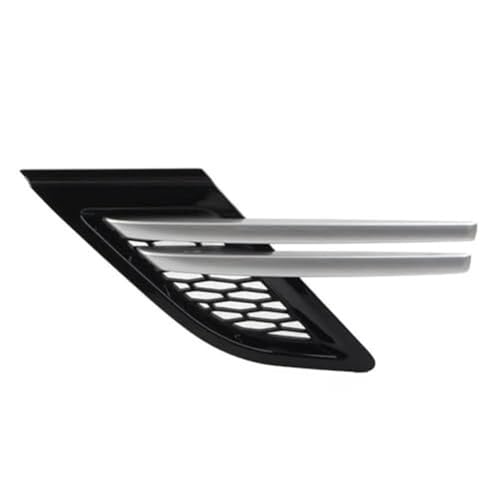 QGQFDEYUNB Autogrillgitter Kühlergrill Und Lüftungsschlitze Grill 1 Stück Schwarz Für Range Für Rover Sport 2014-2017 LR044152 LR044149 Belüftung(1pcs Left) von QGQFDEYUNB