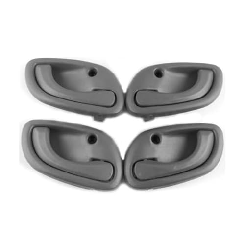 QGQFDEYUNB Chrom Türgriffe Innen Auto 4-teiliges Türinnengriff-Set Für Suzuki Für Grand Vitara 1995–2005 (vorne/hinten, rechts/links) 311060G01 8313060G01 von QGQFDEYUNB