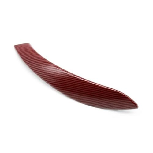 QGQFDEYUNB Chrom Türgriffe Innen Auto Auto-Innentürgriff-Abdeckungsverkleidung Für 3er/4er M3/M4 F30-F36 F80-F83 2012-2018(Red Carbon Right) von QGQFDEYUNB