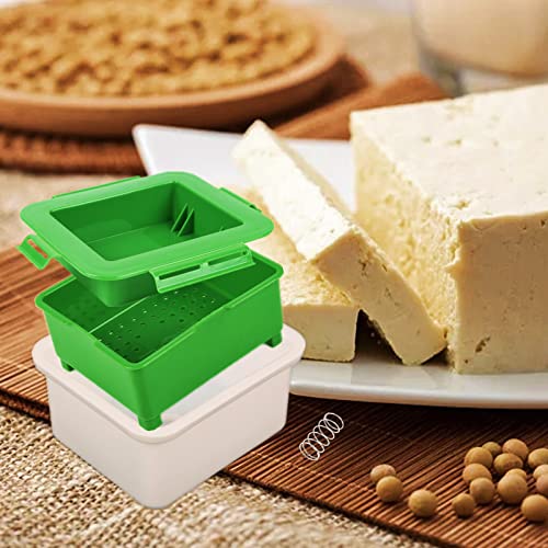 QGUQSSL Tofu Presse Pressform Käsepresse Entfernt Drainage Eingebaute Überschüssiges Wasser Sojabohnen Drücken Wasserentfernungswerkzeug für Zuhause (A) QGUQSSL Tofu Presse Pressform Käsepresse Entfernt Drainage Eingebaute Überschüssiges Wasser Sojabohnen Drücken Wasserentfernungswerkzeug für Zuhause (A) von QGUQSSL