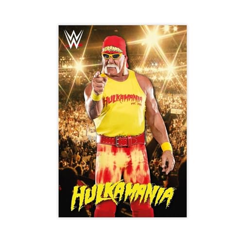 QGVBGF Hulk Hogan Wrestling Kunstdruck auf Leinwand, Poster, Schlafzimmer, Dekoration, Landschaft, Büro, Raumdekoration, Geschenk, 30 x 45 cm QGVBGF Hulk Hogan Wrestling Kunstdruck auf Leinwand, Poster, Schlafzimmer, Dekoration, Landschaft, Büro, Raumdekoration, Geschenk, 30 x 45 cm von QGVBGF