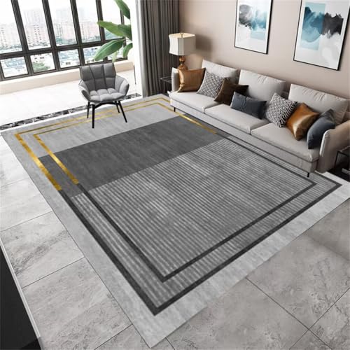 QGYFRE Esszimmer Teppich Outdoor Wohnzimmers Teppichs 100x200CM Nach Mass Grau Tapis Moderne et minimaliste Jaune. Schlafzimmer QGYFRE Esszimmer Teppich Outdoor Wohnzimmers Teppichs 100x200CM Nach Mass Grau Tapis Moderne et minimaliste Jaune. Schlafzimmer von QGYFRE