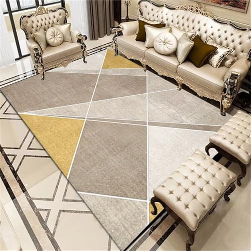 QGYFRE Jungen Jugendzimmer treppen Teppich Gelber pflegeleichter elegant Wohnzimmer möbel Khaki 60x120CM Anti rutsch homebyhome Küche von QGYFRE