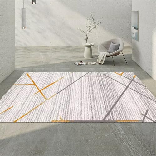 QGYFRE Teppich Flur Läufer Balkon Kurzflor-Wohnzimmerteppich 80x120CM Kinder Mädchen Grau Tapis Moderne et minimaliste. Hübscher QGYFRE Teppich Flur Läufer Balkon Kurzflor-Wohnzimmerteppich 80x120CM Kinder Mädchen Grau Tapis Moderne et minimaliste. Hübscher von QGYFRE
