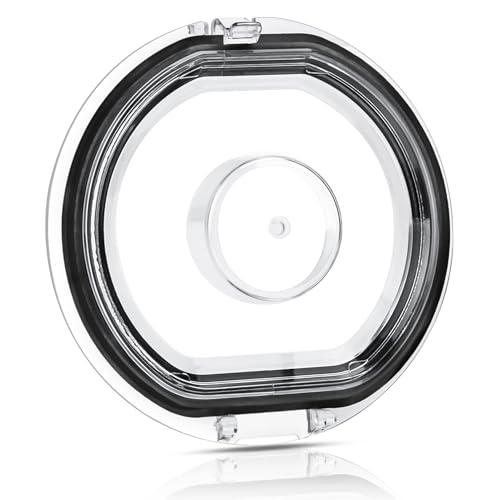 Staubbehälter Deckel für Dyson V7 V8 Staubbehälter Abdeckung Staubsauger Ersatzteile mit Dichtungsring Staubbehälter Ersatzabdeckung Transparent von QH-Shop