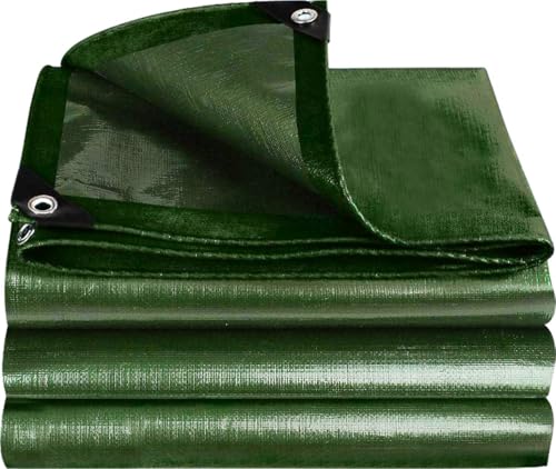 Abdeckplane 1x2m,Wasserdicht Abdeckplane mit Ösen, Grün Multifunktionale Polyester-Plane,160g/㎡,Gewebeplane Schutzplane Allzweckplane, Reißfest, UV-stabilisiert Abdeckplane 1x2m,Wasserdicht Abdeckplane mit Ösen, Grün Multifunktionale Polyester-Plane,160g/㎡,Gewebeplane Schutzplane Allzweckplane, Reißfest, UV-stabilisiert von QHAIYYBF