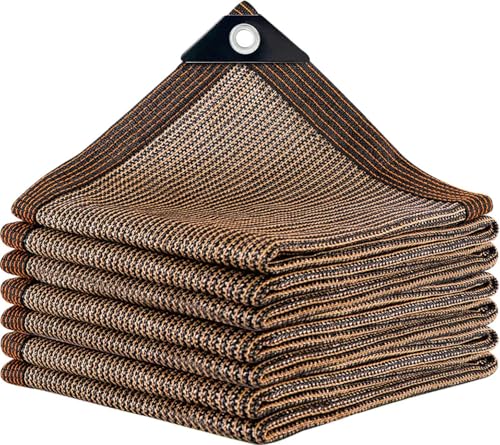80% Schattierungsnetz,Atmungsaktiv Schattennetz mit Ösen,Beschattungsnetz Terrassendach Sonnenschutz Netz Schattierungsnetz Garden, Plant, Greenhouse, Barn, Outdoor,Auto,Yard, Roof, Cooling von QHAIYYBF