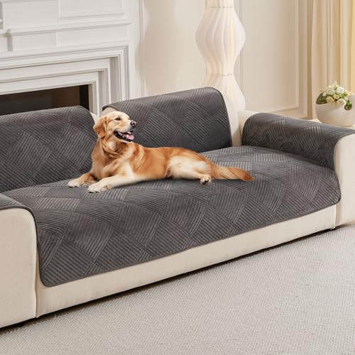 QHAIYYBF Sofabezug rutschfeste Sofadecke,sofaschutz1 2 3 4-Seater L Shape Sofaschoner,Hund Katze Überwurf Hundedecke Ecksofa Sofa Schutzdecke Sofaschutz Hund Kratzschutz Katz von QHAIYYBF
