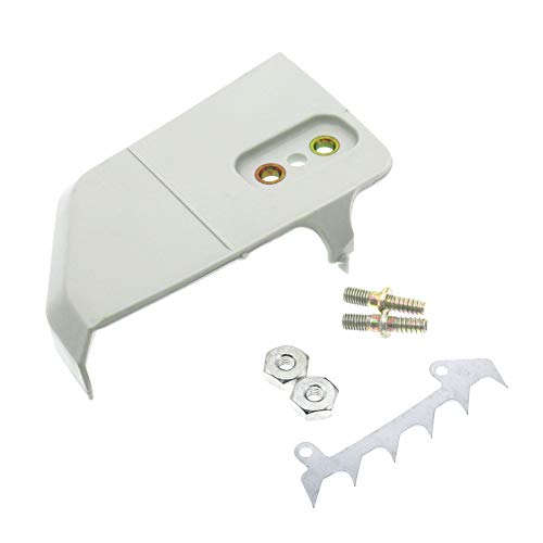 QHALEN Stoßstangenspieß mit Kettenrad Abdeckung Nieten für STIHL 017 018 021 023 025 MS170 MS180 MS210 MS230 MS250 Motorsäge von QHALEN