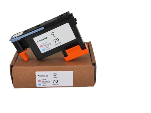 Kompatibel for HP 70 Druckkopf C9404A C9405A C9406A C9407A C9408A C9409A C9410A(70 LM and LC) von QHGLTHO