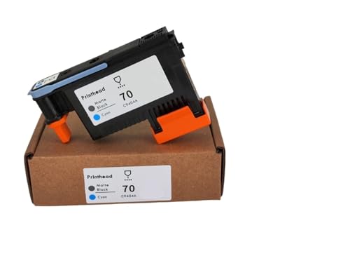 Kompatibel for HP 70 Druckkopf C9404A C9405A C9406A C9407A C9408A C9409A C9410A(70 MK and C) von QHGLTHO