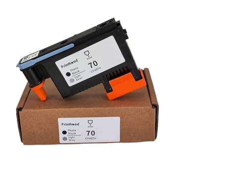 Kompatibel for HP 70 Druckkopf C9404A C9405A C9406A C9407A C9408A C9409A C9410A(70 PK and LG) von QHGLTHO