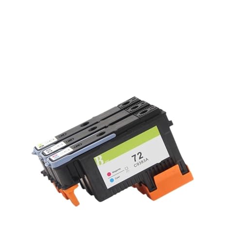 Kompatibel for HP 72 Druckkopf C9380A C9383A C9384A for DesignJet T610 T770 T790 T795 T1100 T1120 T1120ps T1300ps T2300(1SET) von QHGLTHO