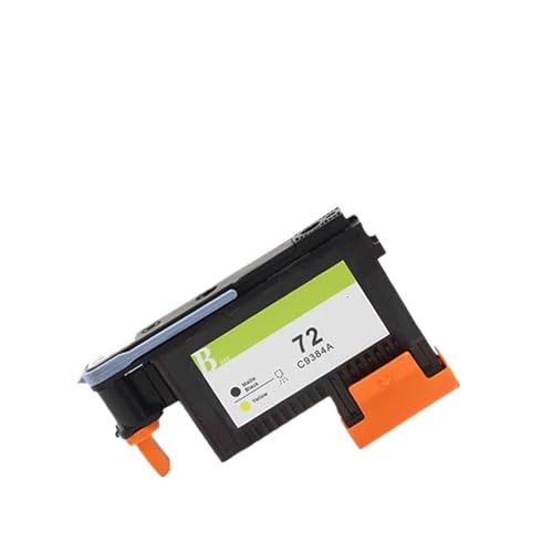 Kompatibel for HP 72 Druckkopf C9380A C9383A C9384A for DesignJet T610 T770 T790 T795 T1100 T1120 T1120ps T1300ps T2300(MBK Y) von QHGLTHO