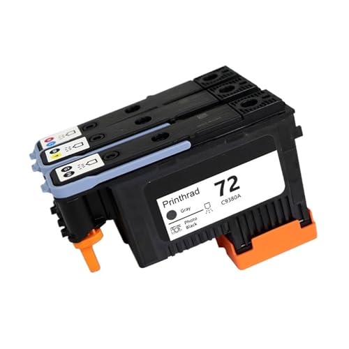 Kompatibel for HP 72 Druckkopf C9380A C9383A C9384A for T610 T620 T770 T790 T1100 T1120 T1200 T1300 T2300(1Set) von QHGLTHO