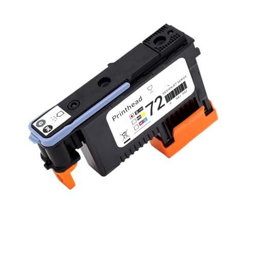 Kompatibel for HP 72 Druckkopf Set C9380A for Designjet T1100 T1200 T610 T770 T790(C9380A PK and GY) von QHGLTHO