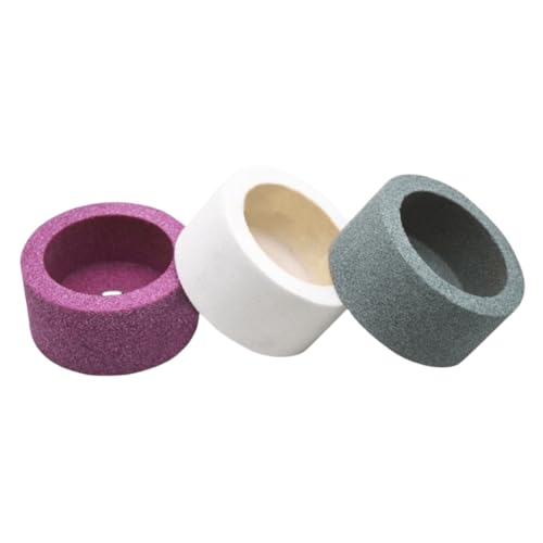 1 Stück Tisch-Keramik-Schleifscheiben – schalenförmige Korundscheiben for Präzisionsschleifen(Green,125 * 63 * 32 * 100mm) von QHKYQNELX