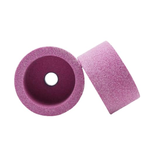 1 Stück Tisch-Keramik-Schleifscheiben – schalenförmige Korundscheiben for Präzisionsschleifen(Red,100 * 50 * 20 * 80mm) von QHKYQNELX