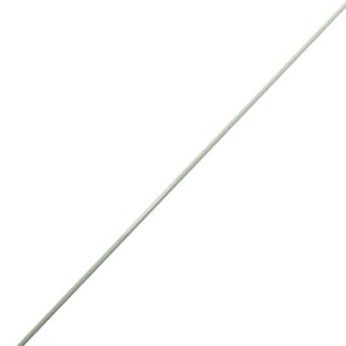 1 Stück weißer massiver Fiberglasstab – langlebiger landwirtschaftlicher Stützpfahl, 2–6 Meter lang(2x6000mm) von QHKYQNELX